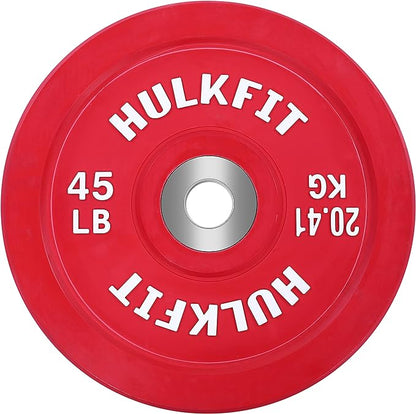 HulkFit 2-inch Pro Series Olympic Style Bumper Weight