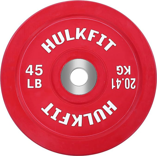 HulkFit 2-inch Pro Series Olympic Style Bumper Weight