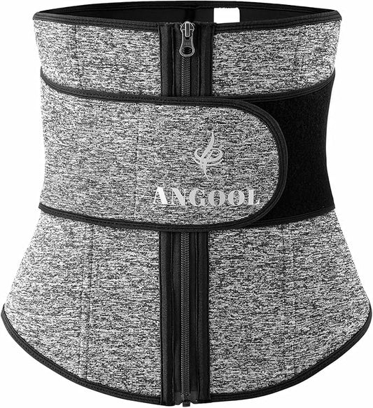 Neoprene Waist Trainer for Women, Corset Sauna Sweat Workout Waist Trimmer Belt