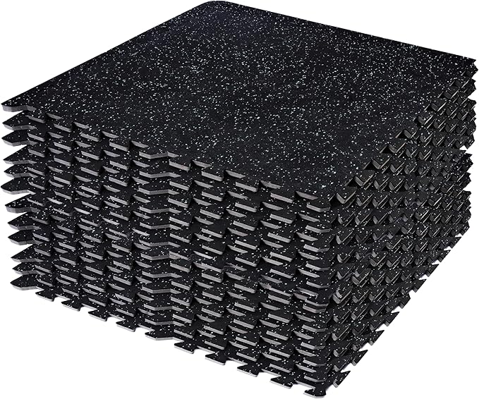 Sivan Fitness 1/2" Thick Rubber Top High-Density EVA