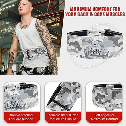 Bear Grips Weightlifting Belt 5mm Powerlifting