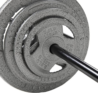 Signature Fitness Standard Weightlifting Barbell 300-Pound Capacity,