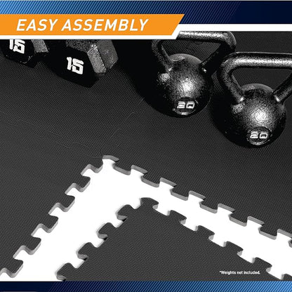 Marcy EVA Foam Interlocking Flooring Mat High Density