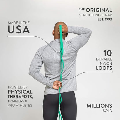 OPTP The Original Stretch Out Strap with Exercise Book