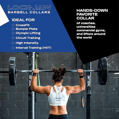 Lock-Jaw PRO 2 Barbell Collar - Quick Release