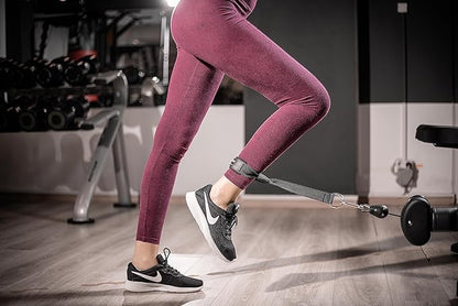 Weightlifting Wrist Straps with Superior Wrist Support Used for Deadlifting, Bodybuilding, Powerlifting and Newly Designed D-Rings for a Cable Gym Workout! Weight Lifting Straps