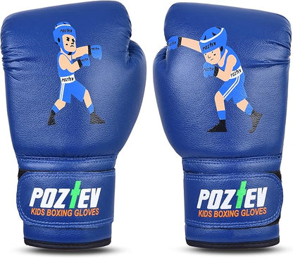 Youth Boxing Gloves for Kids Ideal for Boxing, Kickboxing, Muay Thai, UFC, MMA - Beginner Junior Heavy Punching Bag Gloves for Children Sparring Training Martial Arts Mitts