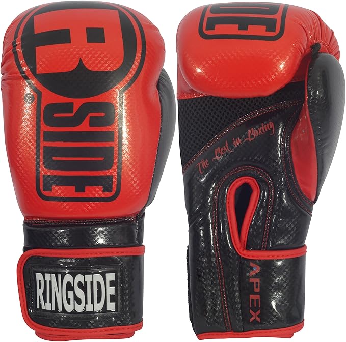 Ringside Apex Bag Gloves, IMF-Tech Boxing Gloves with Secure Wrist Support, Synthetic Boxing Gloves for Men and Women