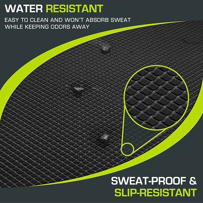 ProsourceFit Exercise Balance Pad – Large Cushioned Non-Slip Foam Mat & Knee Pad for Fitness, Stability Training, Physical Therapy, Yoga 15"x19"