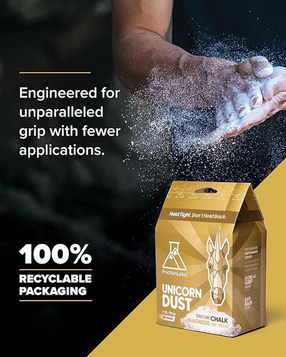 Friction Labs Premium Sports Chalk for Rock Climbing, Weight Lifting, Gymnastics, Tennis & More