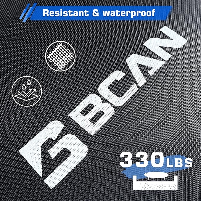 BCAN 40/48" Foldable Mini Trampoline Max Load 330lbs/440lbs