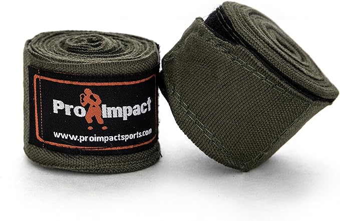 Pro Impact Mexican Style Hand Wraps for Men & Women – 180" Stretchable Boxing Wraps for MMA, Muay Thai, Kickboxing & Gym Training – Wrist & Knuckle Protection for Maximum Performance & Support