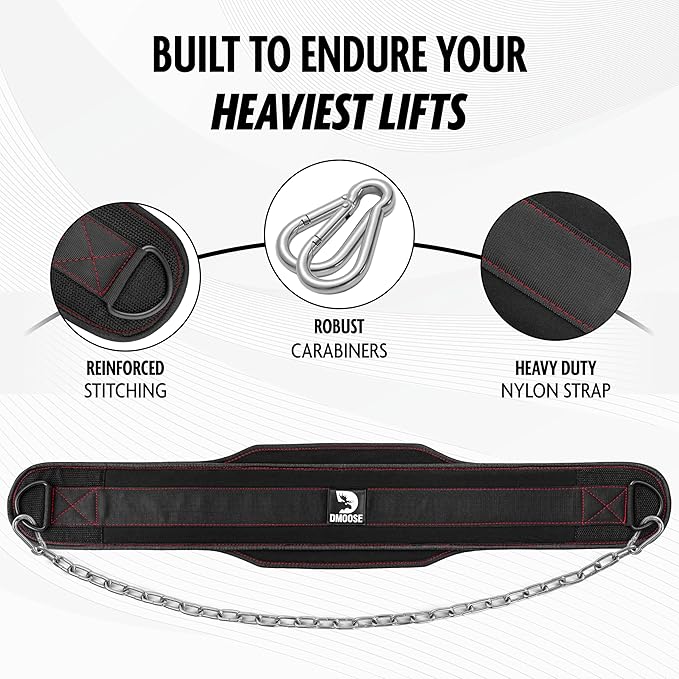 DMoose Dip Belt for Weightlifting