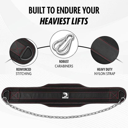 DMoose Dip Belt for Weightlifting