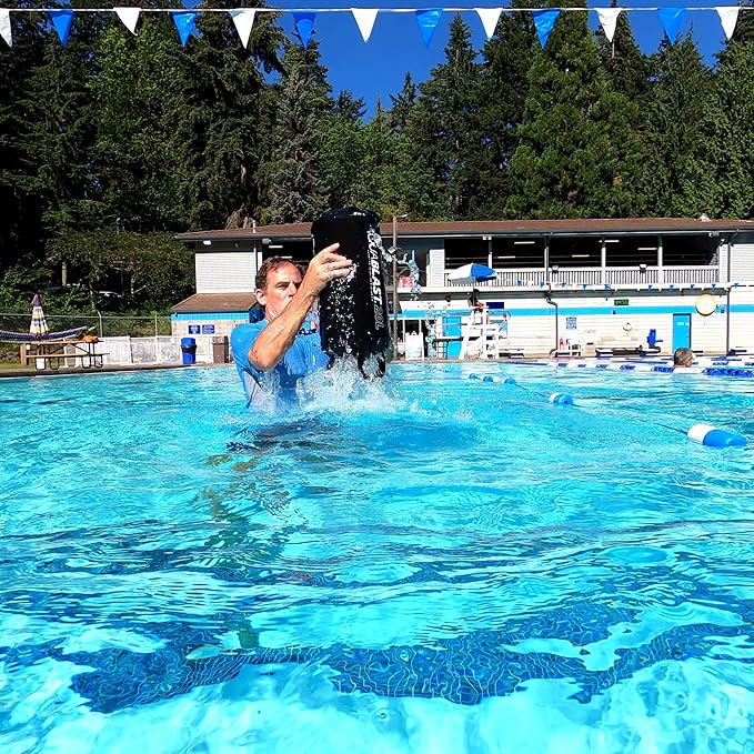 AquaBLAST Portable Fitness and Punching Bag for Swimming 30 Seconds