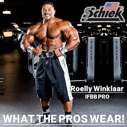 Schiek Sports Heavy Duty Model Wrist Wraps - Wrist Brace for Weight Lifting
