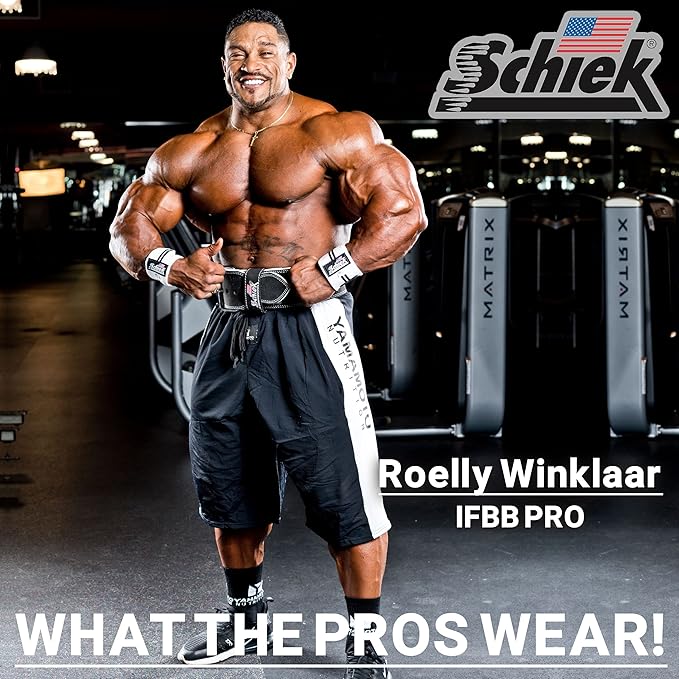 Schiek Sports Heavy Duty Model Wrist Wraps - Wrist Brace for Weight Lifting