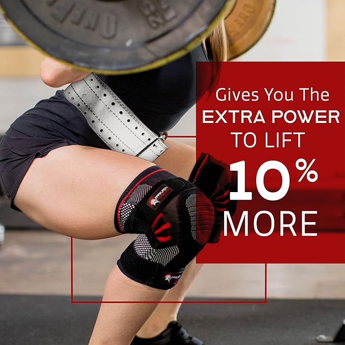 Dark Iron Fitness Weight Lifting Belt for Men 100% Leather 600 Lbs