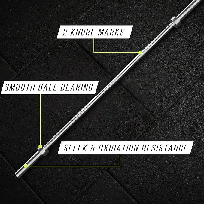 Olympic Training Barbell (6FT) (15 Pound Weight) (300