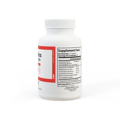 HBS, Probiotics Supplement (60 Vegetable Capsules)