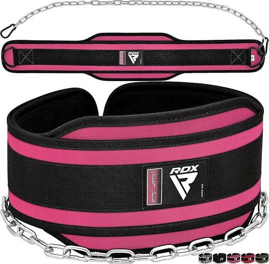 RDX Dip Belt for Weight Lifting 36 Inch 6” Padded