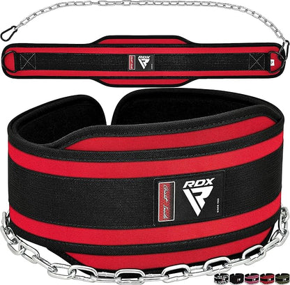 RDX Dip Belt for Weight Lifting 36 Inch 6” Padded