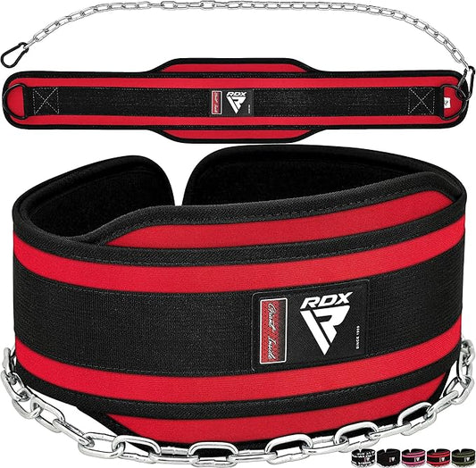 RDX Dip Belt for Weight Lifting 36 Inch 6” Padded