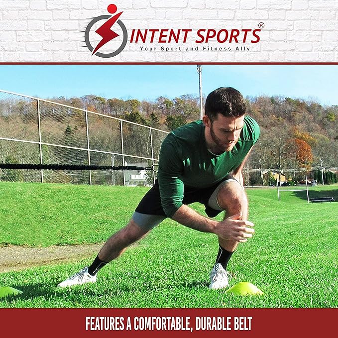 INTENT SPORTS 360° Dynamic Speed Resistance and Assistance 8 Ft. 80 Lb