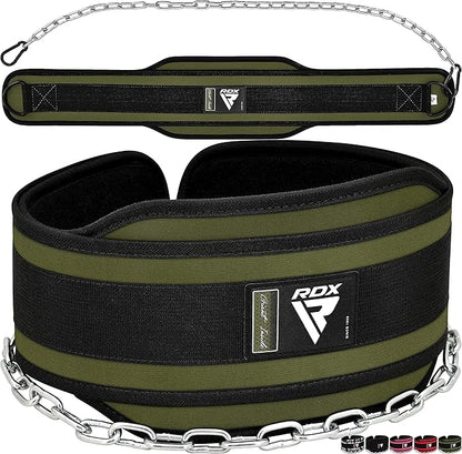 RDX Dip Belt for Weight Lifting 36 Inch 6” Padded