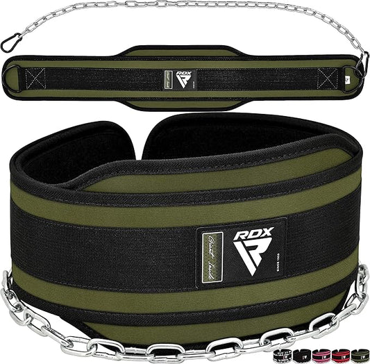 RDX Dip Belt for Weight Lifting 36 Inch 6” Padded