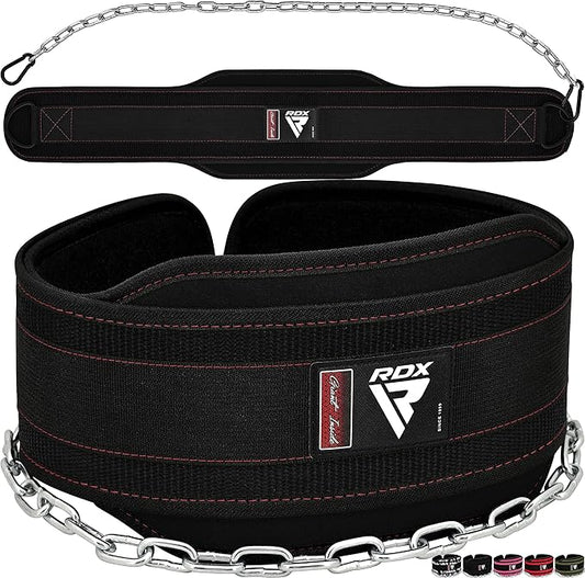 RDX Dip Belt for Weight Lifting 36 Inch 6” Padded
