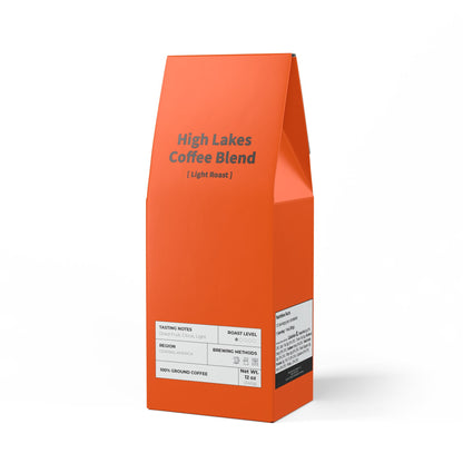 HBS, High Lakes Coffee Blend (Light Roast), Tangerine Package