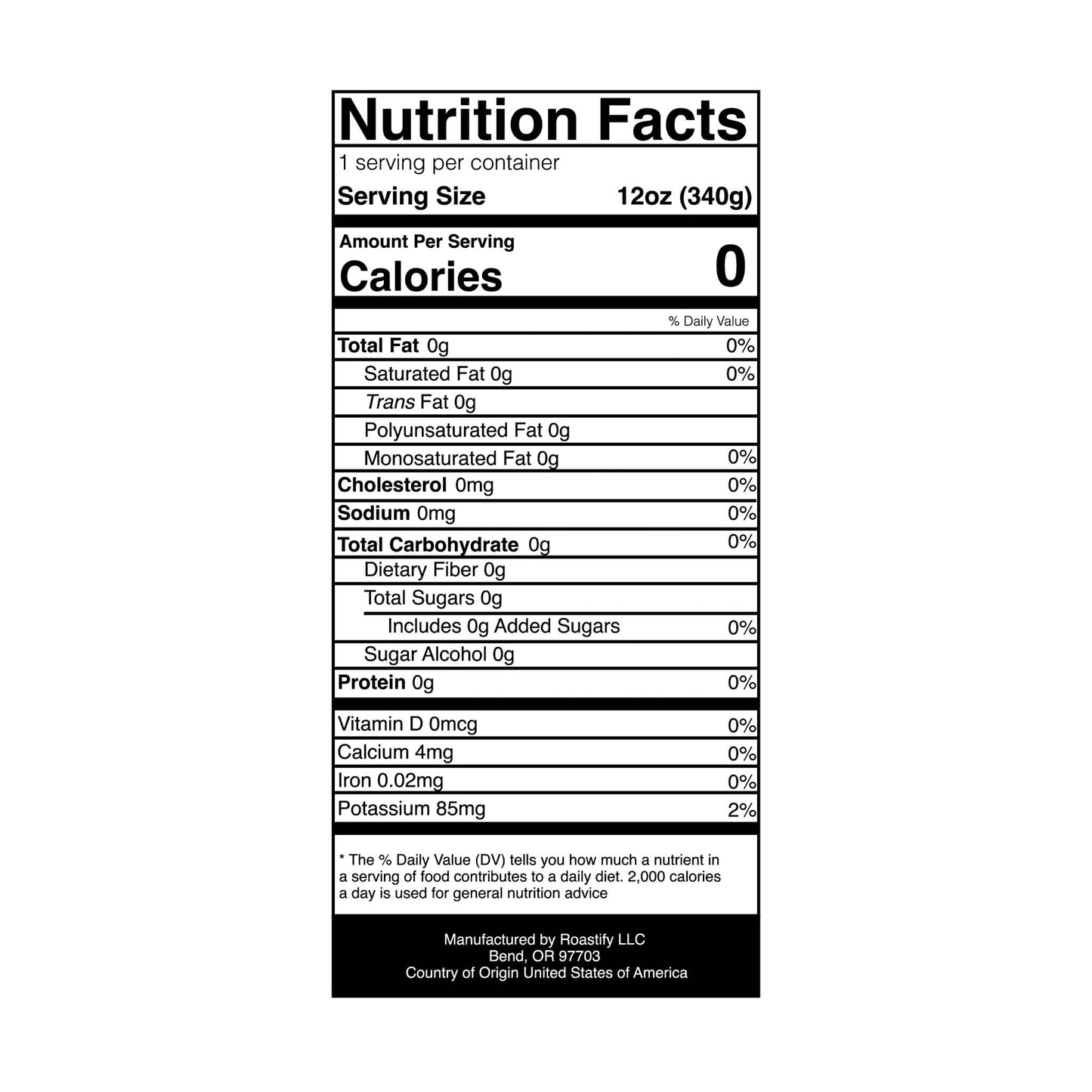 HBS, Bitterroot Coffee Blend (Dark French Roast), Green Package