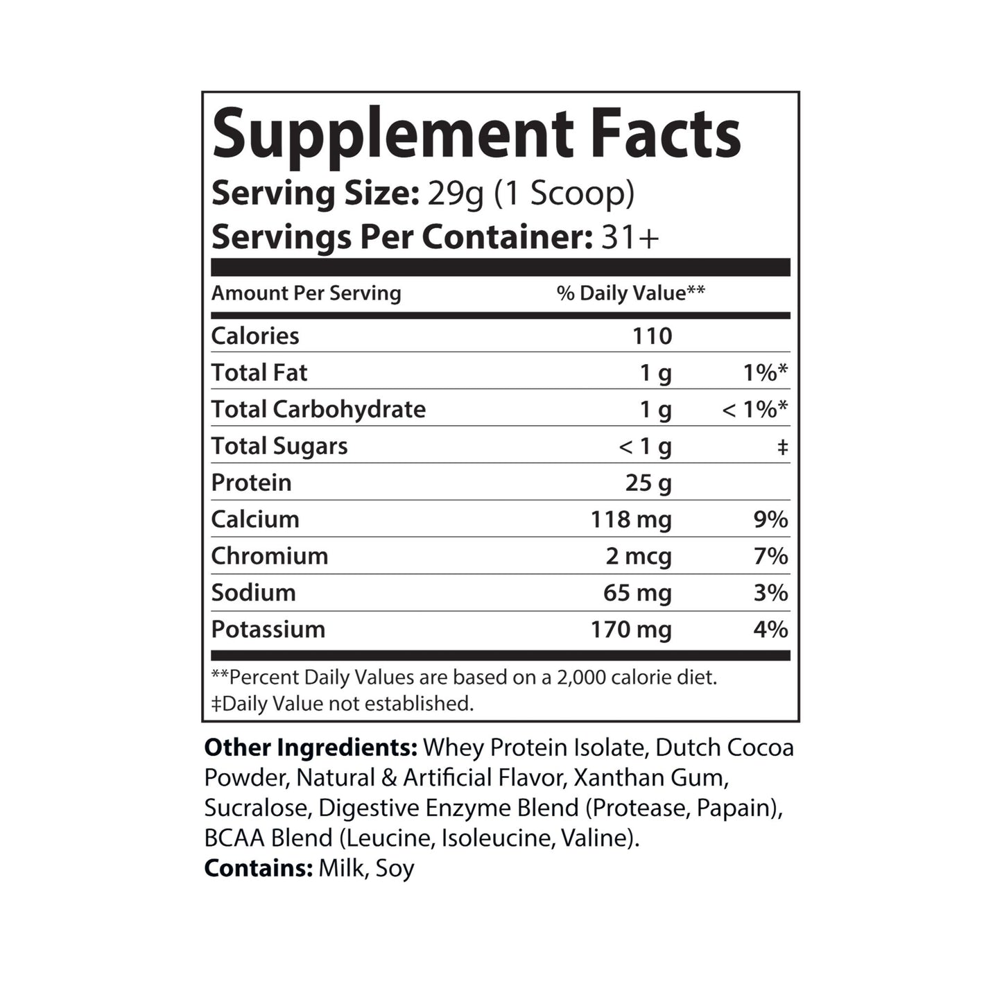 HBS, Whey Isolate Protein Powder Supplement (907g, 2lb)