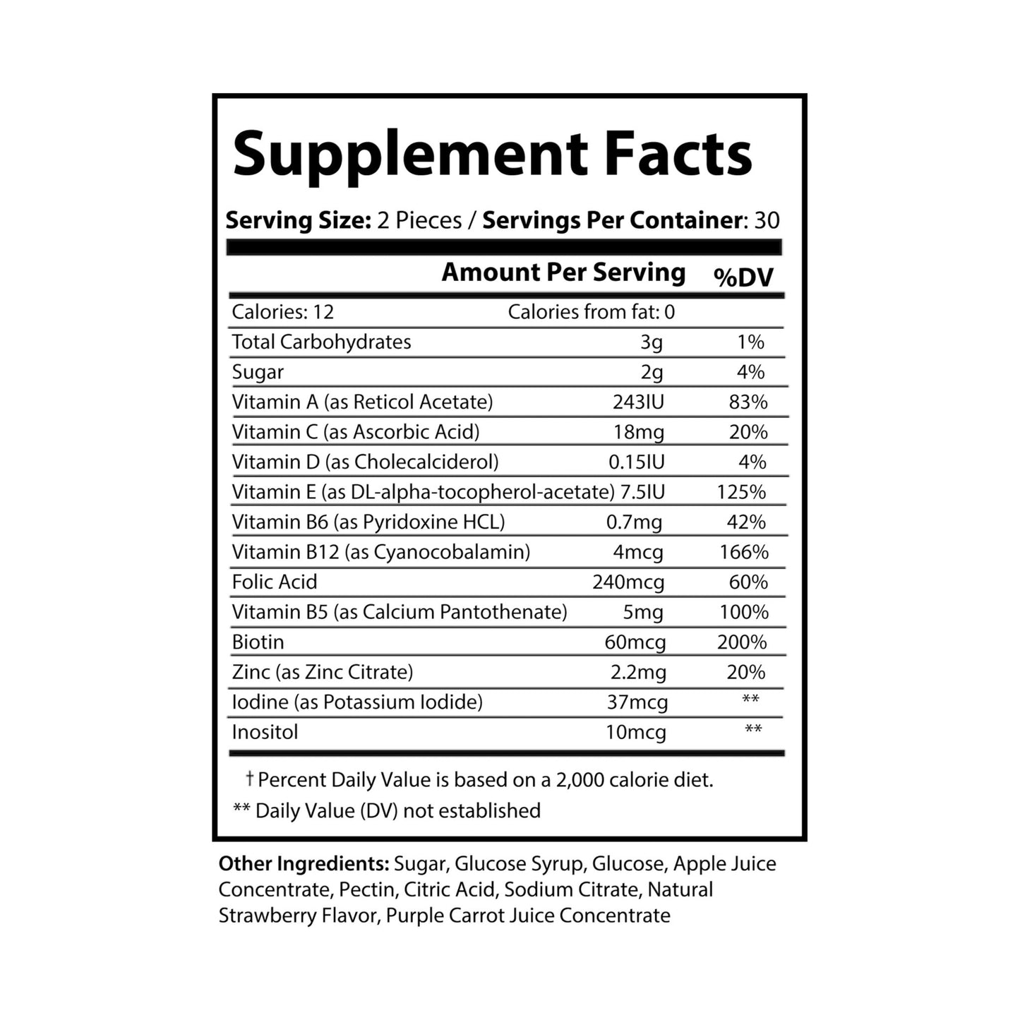 HBS, Multivitamin Gummies for Adults (60 Gummies)